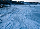Замерзшее Черное море около Констанцы, Румыния. © Vadim Ghirda/AP Photo