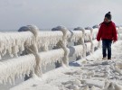 Замерзшее Черное море около Констанцы, Румыния. © Vadim Ghirda/AP Photo