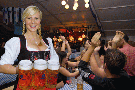 Крупнейший в мире фестиваль пива Oktoberfest